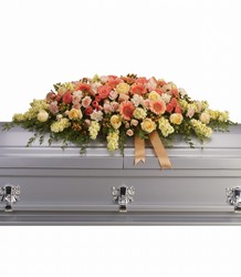 Warmest Remembrance Full Couch Casket Spray Warmest Remembrance Full Couch Casket Spray